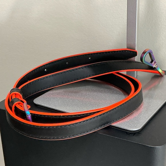 Michael Kors Black Satchel with Rainbow Accents - Picture 3 of 5